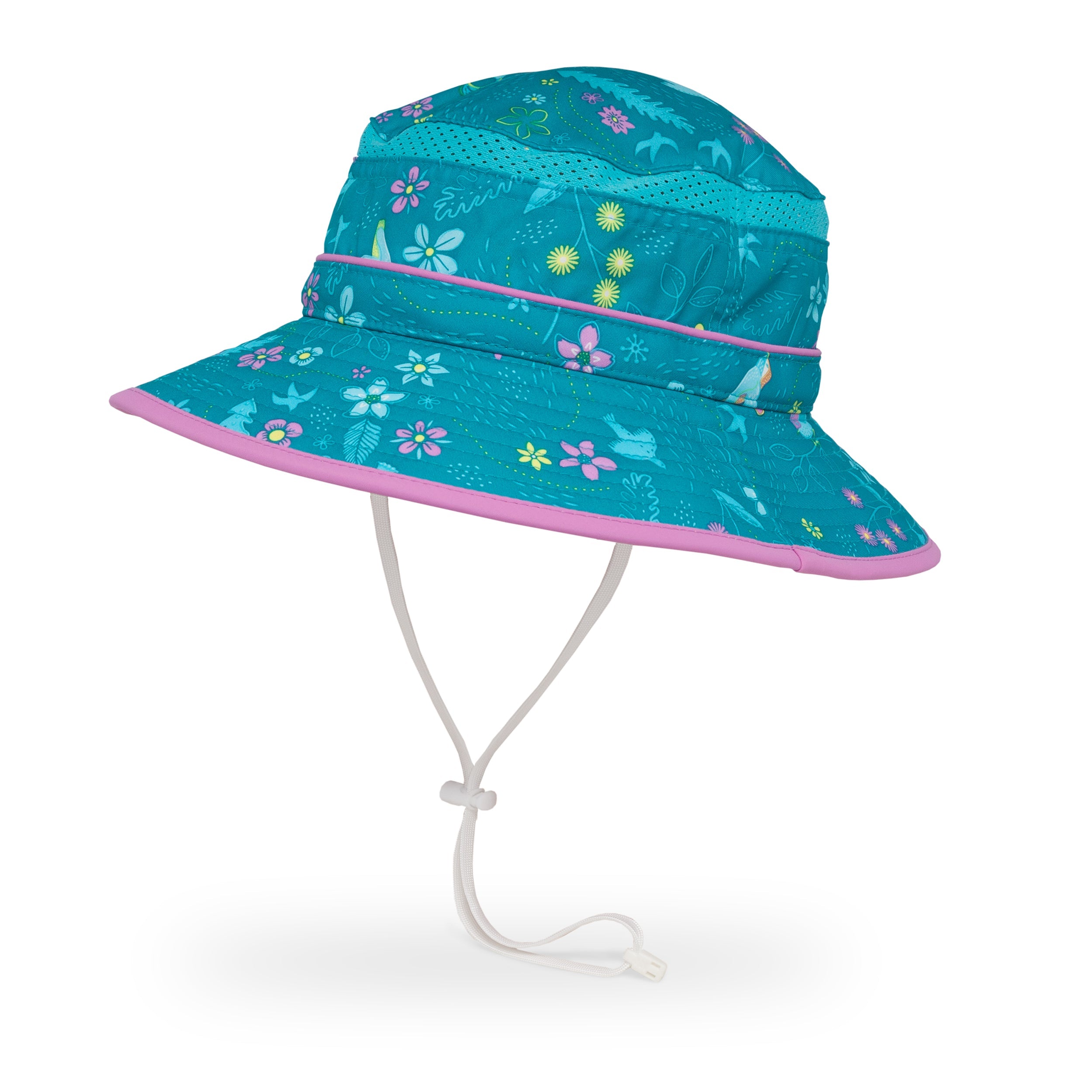 Sunday Afternoons Hats - Kids Fun Bucket Hat - Morning Birds-Mountain Baby